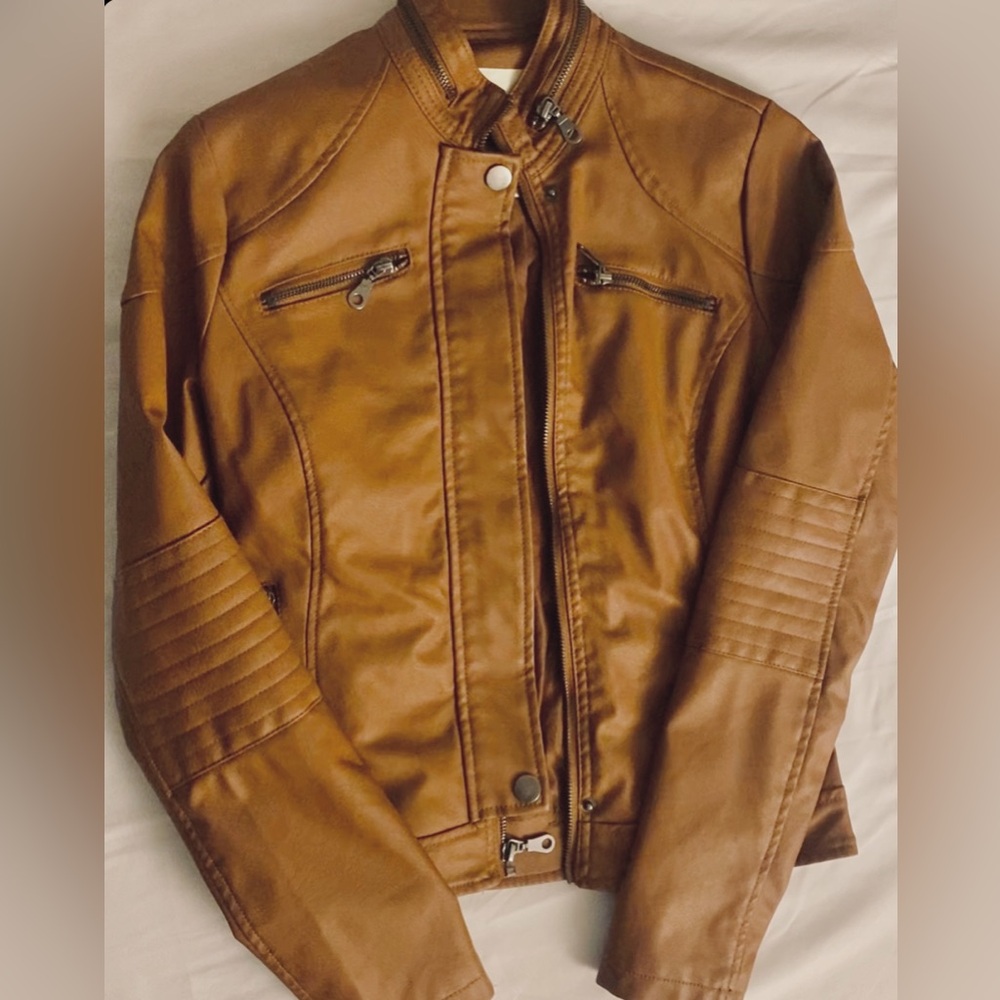Leather jacket